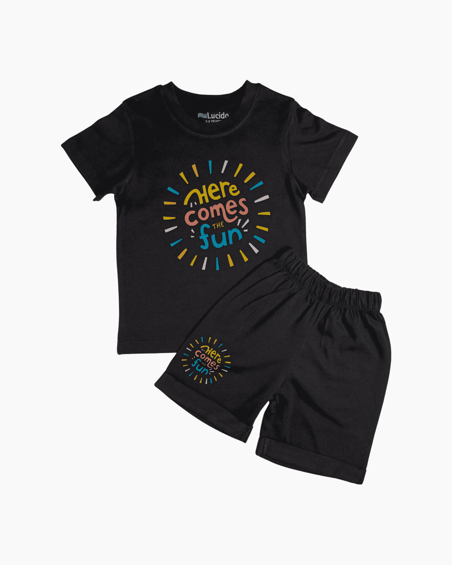 Summer Kids Short Set - Here Comes The Fun