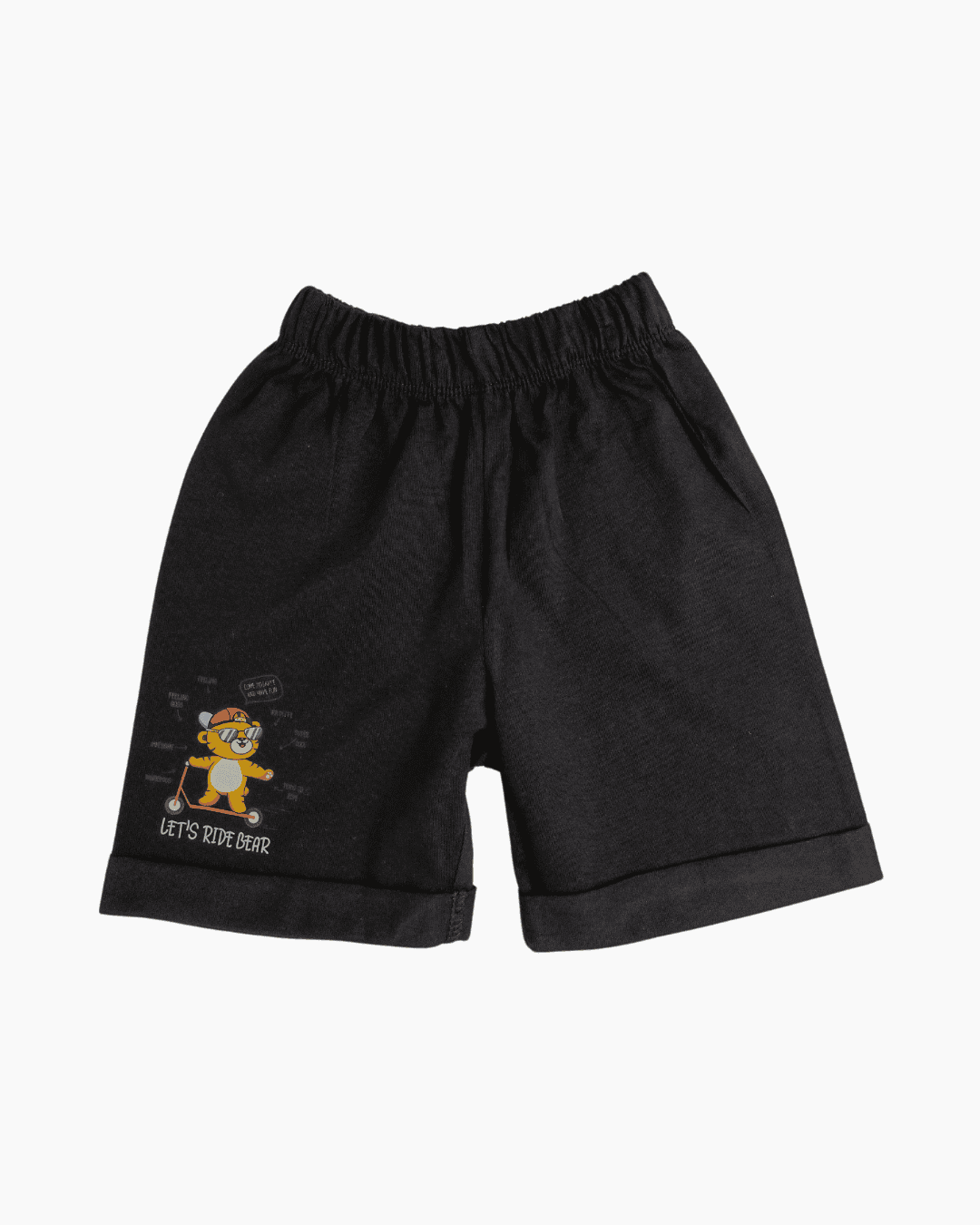 Summer Kids Short Set - Grey Cat