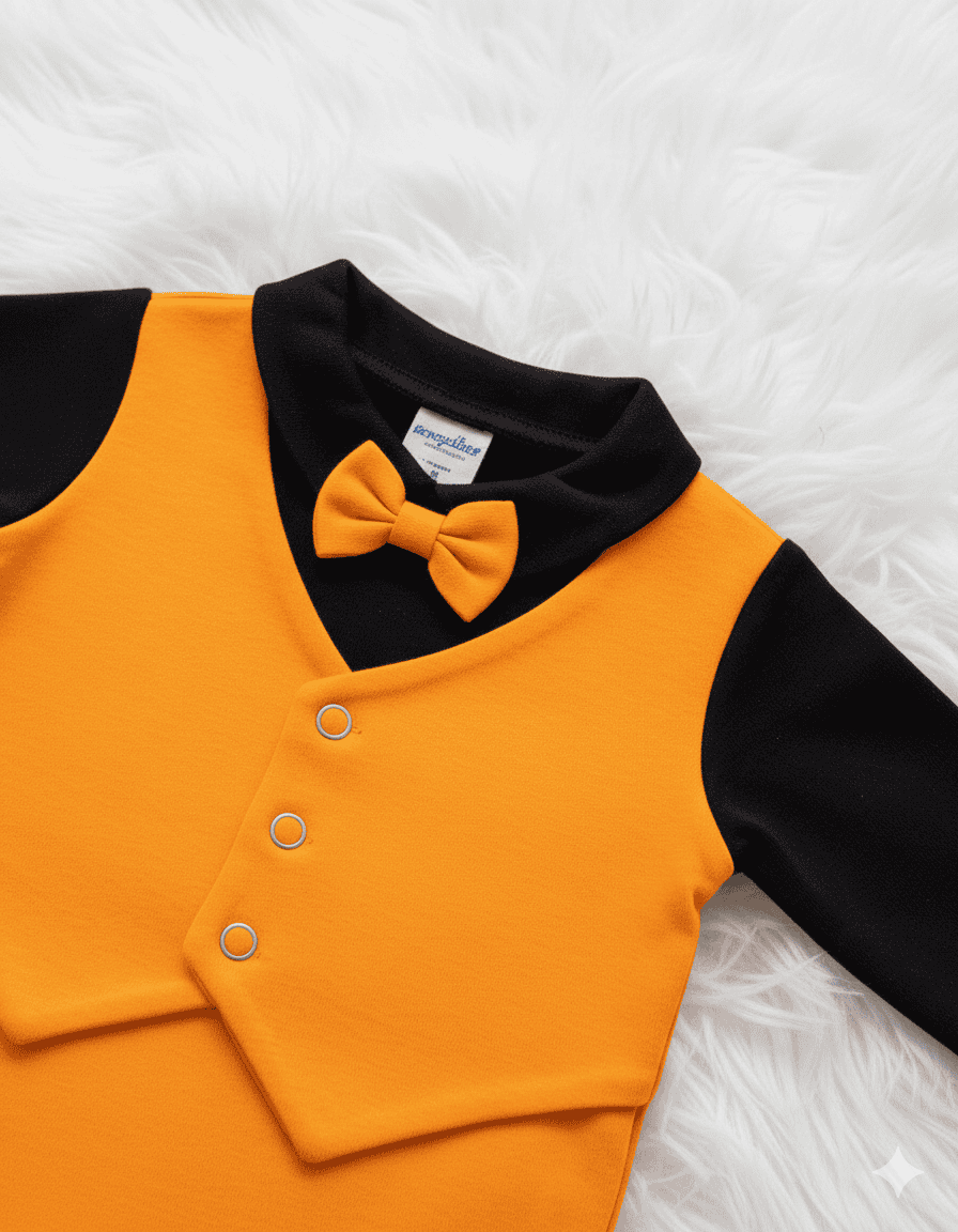 Tuxedo Fashion Romper Infants