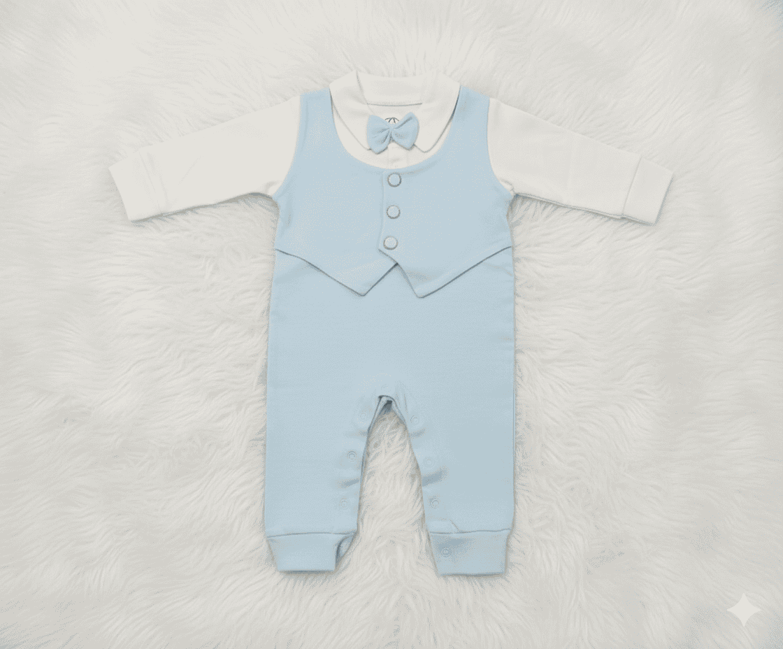 Tuxedo Fashion Romper Infants