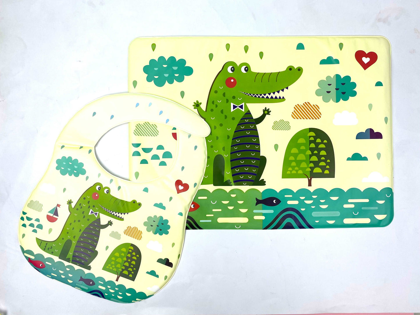 Baby Plastic Bib With Changing Sheet