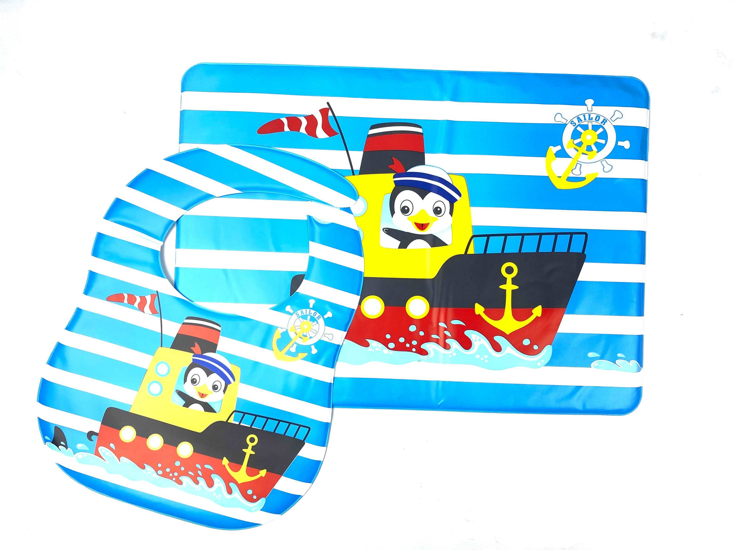 Baby Plastic Bib With Changing Sheet