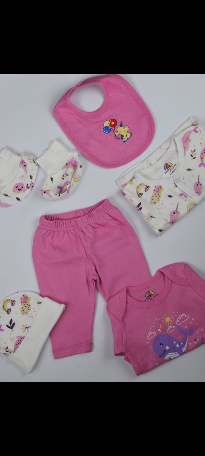 Gift Set 6 Pcs For Baby Girl