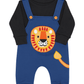 Winter Dungaree Suit Black Inner