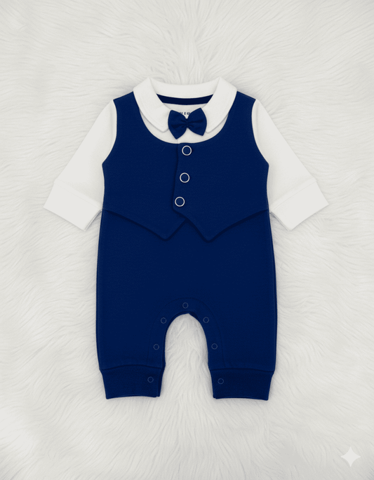 Tuxedo Fashion Romper Infants