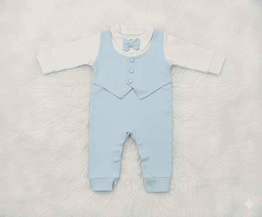 Tuxedo Fashion Romper Infants