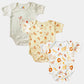 Bodysuit Pack Of 3 Boys Short Sleeves