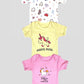 Half Sleeves Bodysuit Pack Of 3 Infants